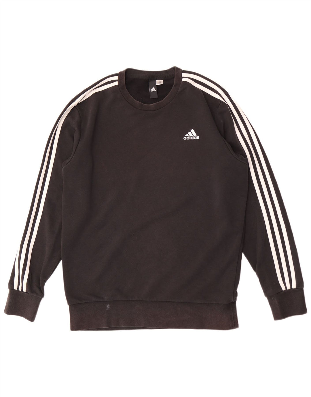 Adidas Mens Moletom Jumper Médio Preto
