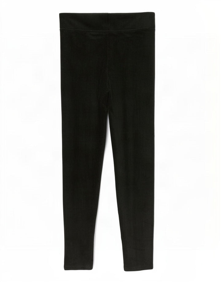 Leggings femininos Marks & Spencer Reino Unido 10 pequeno algodão verde