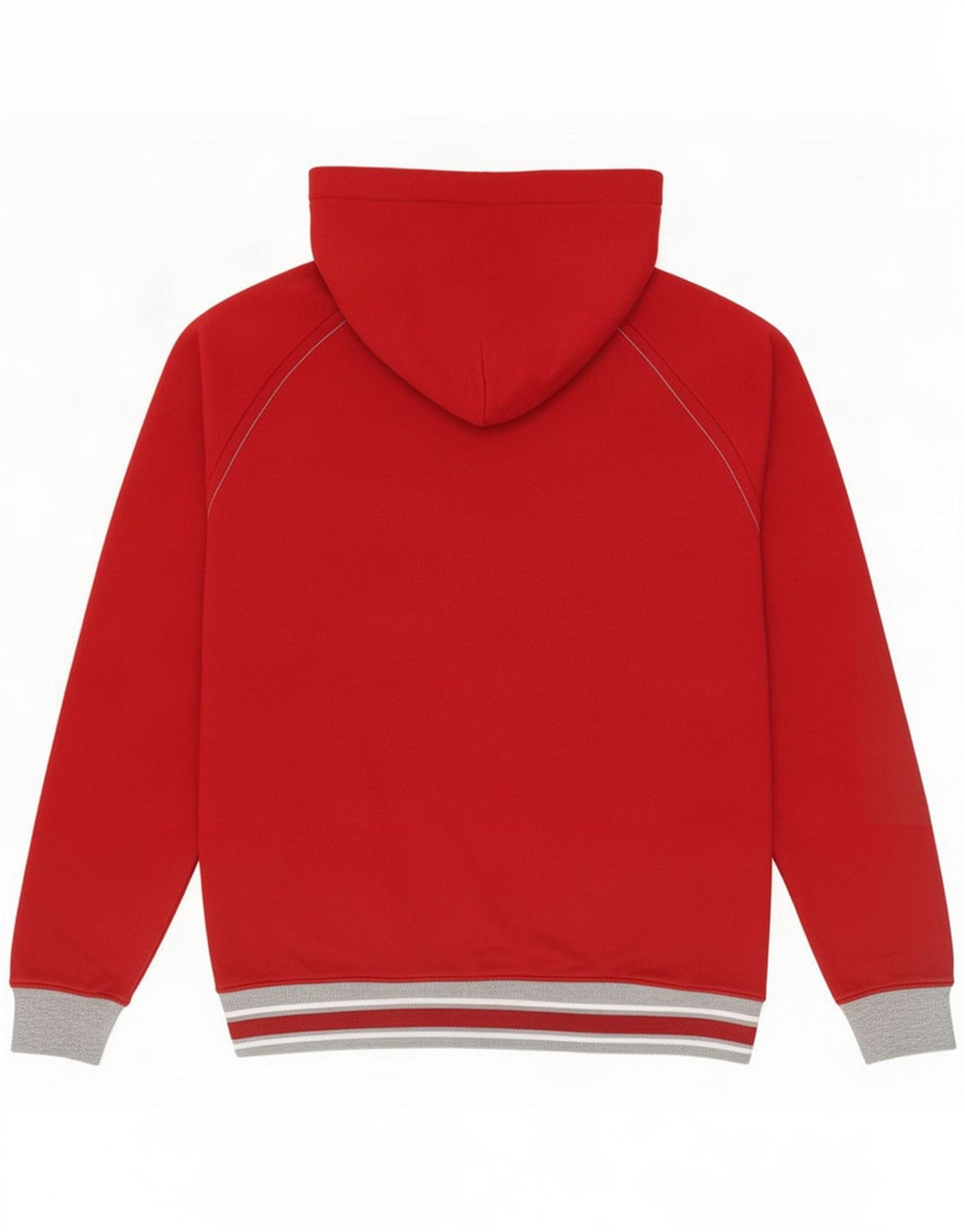 Champion Mens Zip Hoodie Sweater XL Red