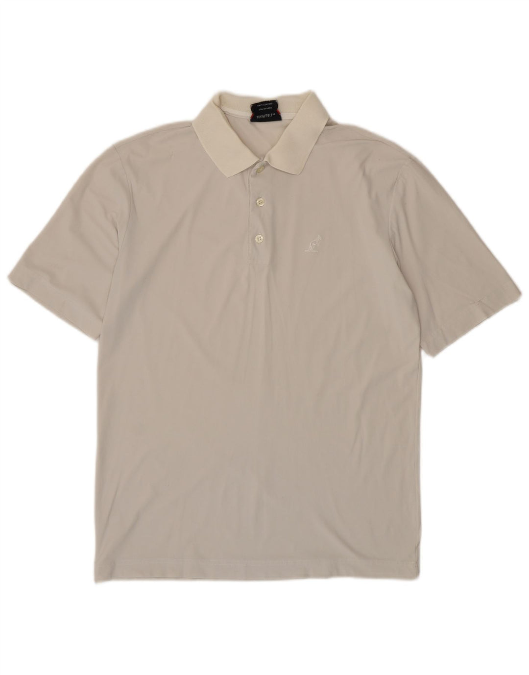 Camisa polo masculina AUSTRALIAN L'ALPINA IT 52 grande poliamida bege