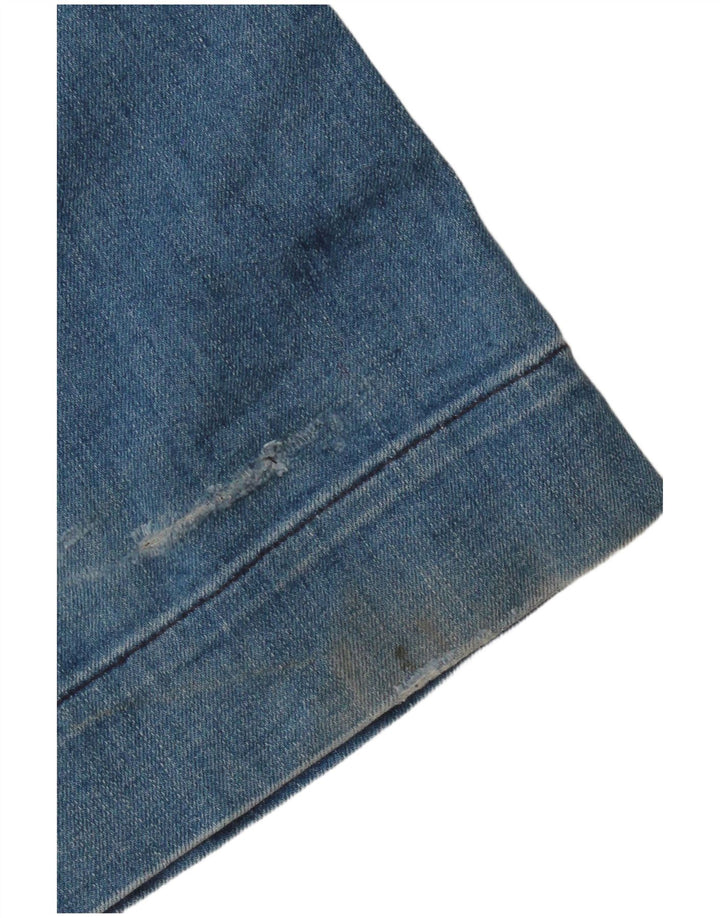 J BRAND Calça jeans feminina larga W29 L35 algodão azul