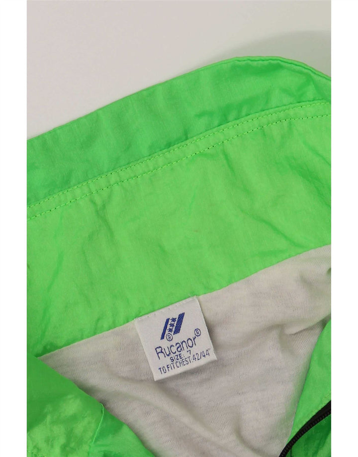 Rucanor Mens Treino Top Jaqueta 3XL Multicolorido Colourblock Nylon