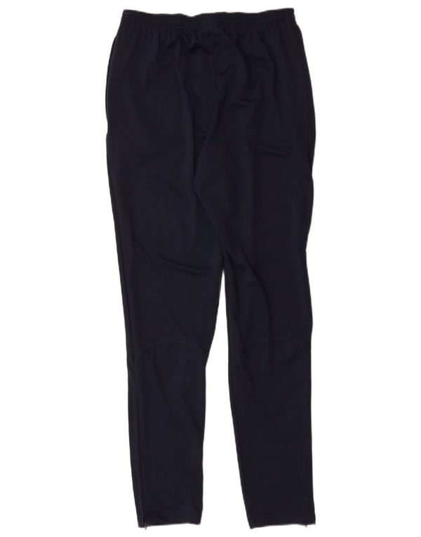 Calça de treino masculina Nike Dri Fit pequena azul marinho poliéster