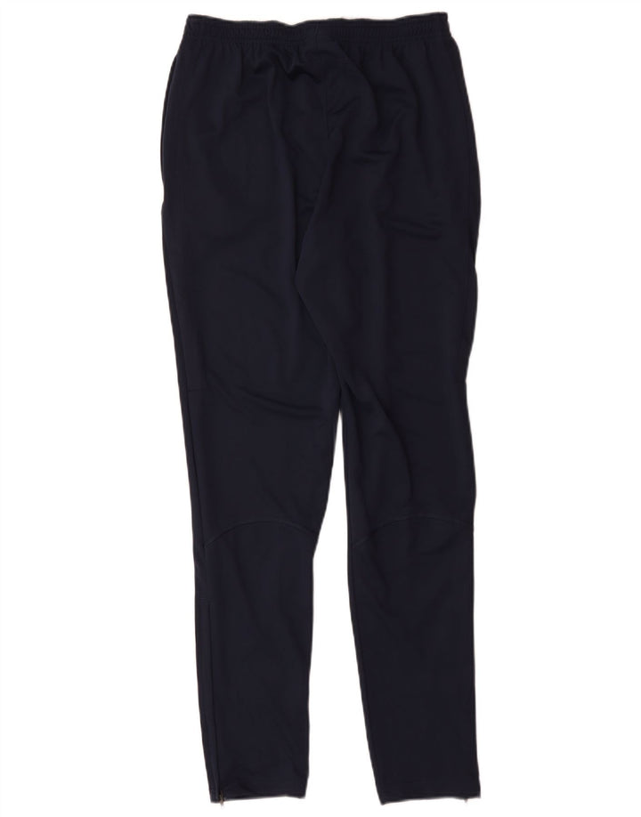 Calça de treino masculina Nike Dri Fit pequena azul marinho poliéster