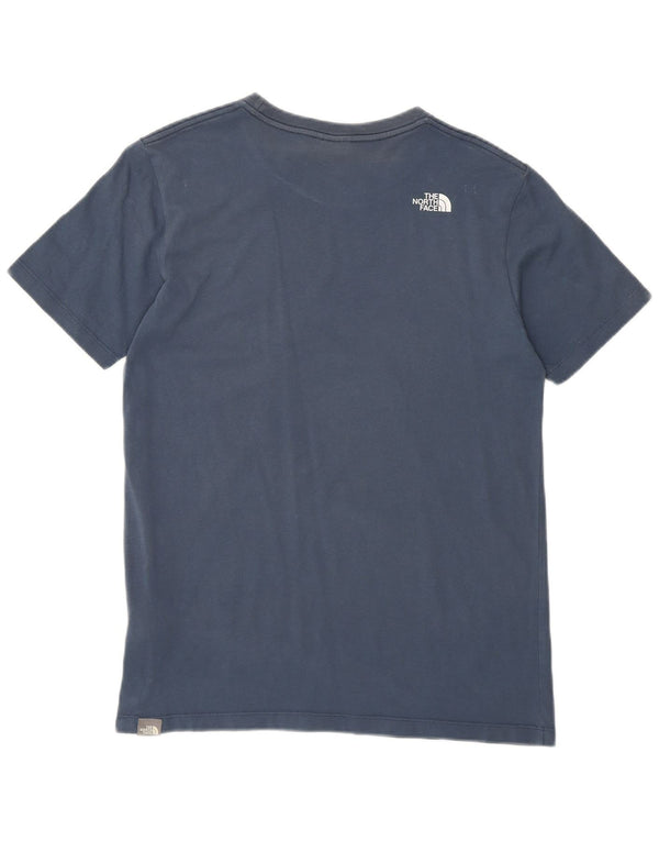 Camiseta The North Face Boys Top 14-15 Anos XL Azul Marinho Algodão