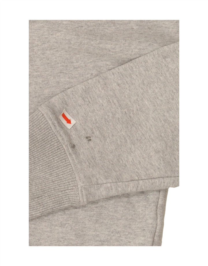 TOMMY HILFIGER Mens Graphic Sweatshirt Jumper XS Grey Cotton Vintage Tommy Hilfiger and Second-Hand Tommy Hilfiger from Messina Hembry 
