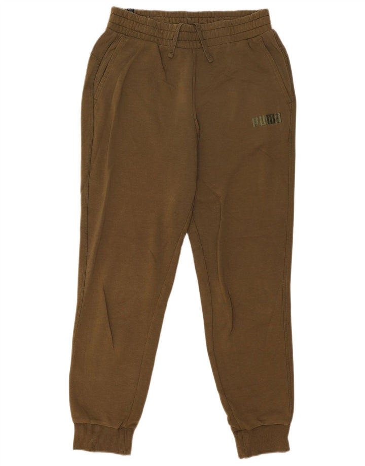 Calça de treino masculina Puma Joggers médio cáqui
