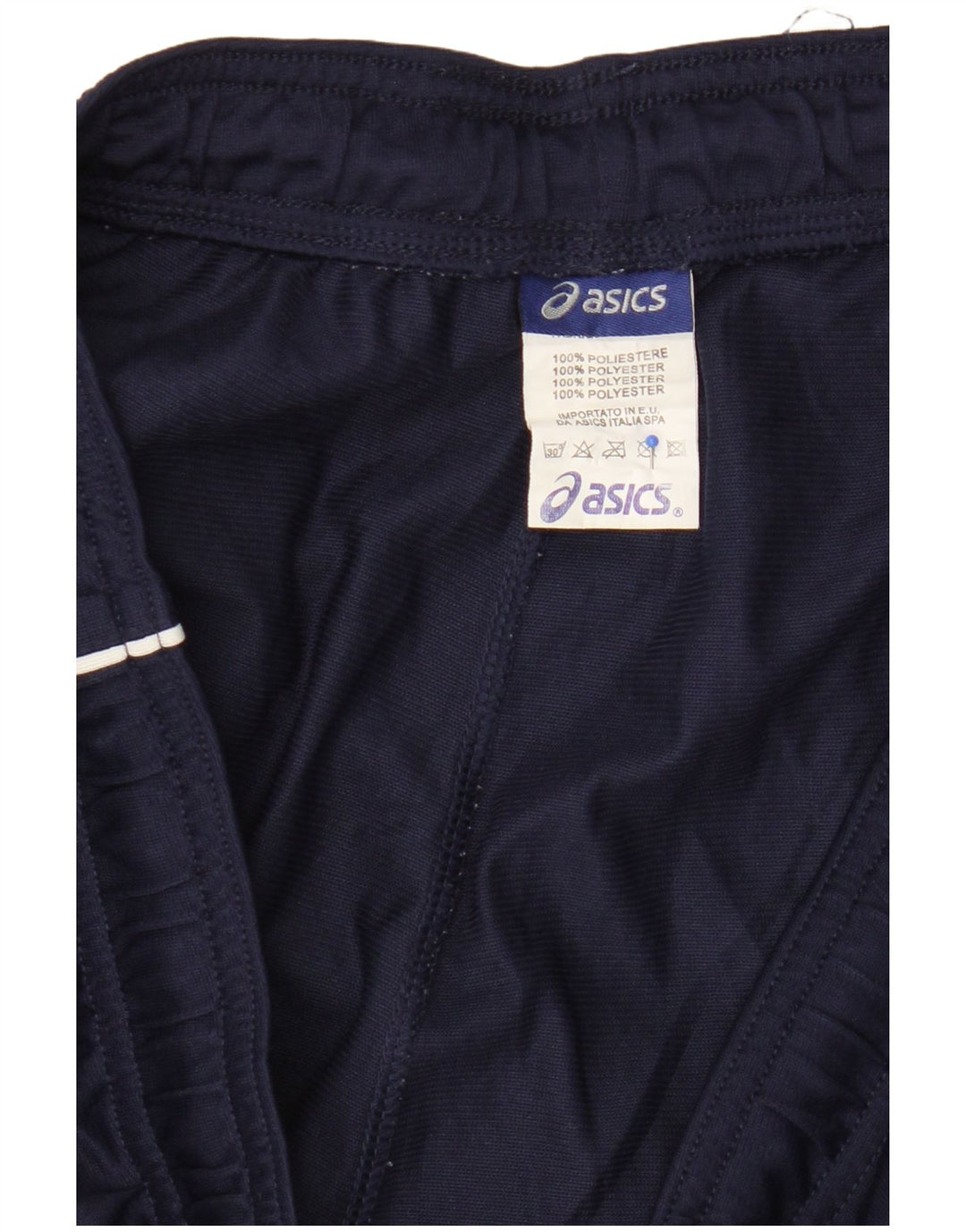 Shorts esportivos masculinos Asics 15-16 anos 2XL azul marinho poliéster