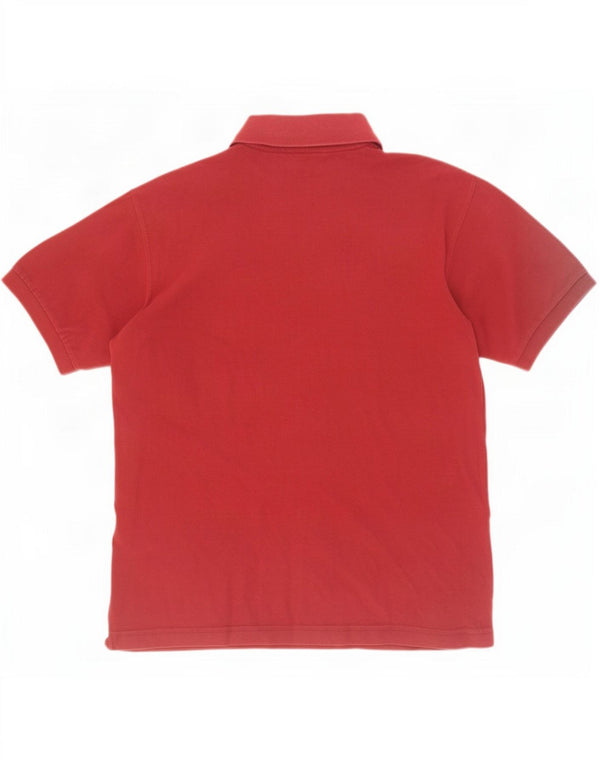 Camisa polo masculina Kappa grande algodão vermelho