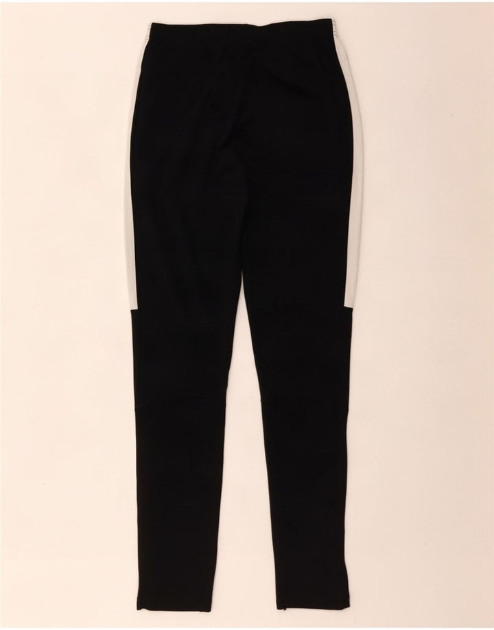 Calça de treino masculina Nike Dri Fit médio preto colorblock poliéster