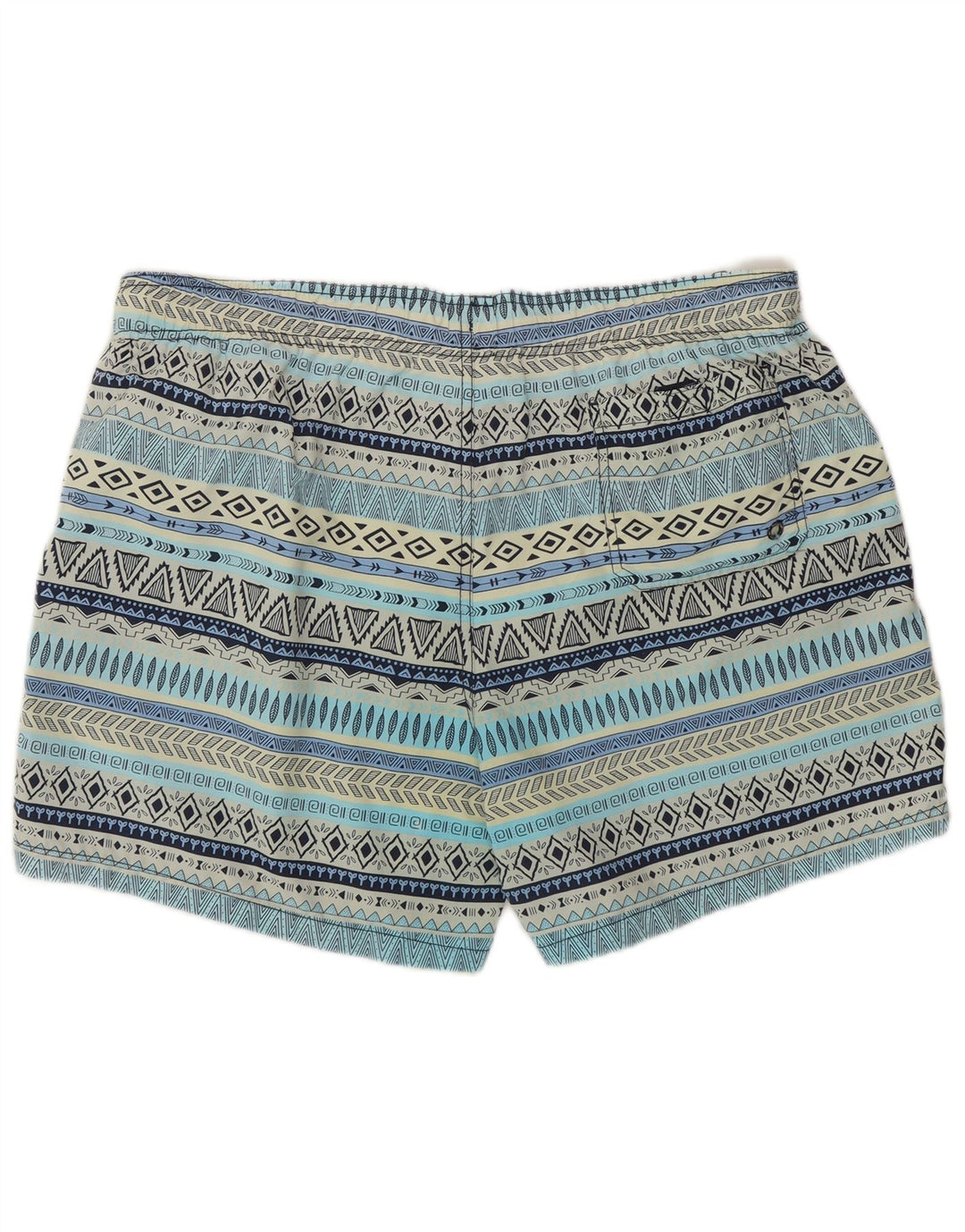 Maui and Sons Calção de banho masculino 2XL poliamida geométrica azul