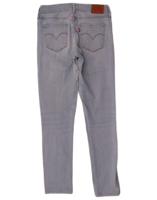 Calça jeans feminina Levi's 711 skinny W27 L29 azul algodão
