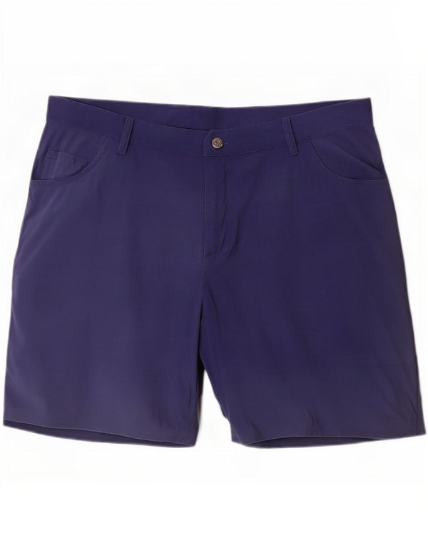 Adidas Mens Casual Shorts W36 Grande Azul Nylon