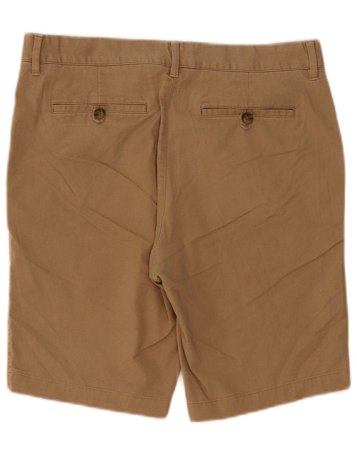 BONOBOS Mens Chino Shorts W30 Algodão Bege Médio