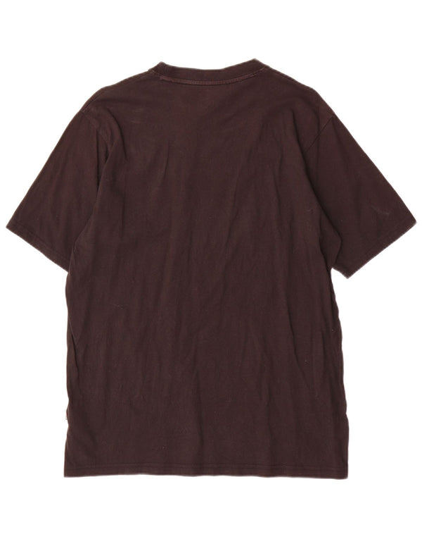 Camiseta gráfica masculina Dickies Top médio algodão preto
