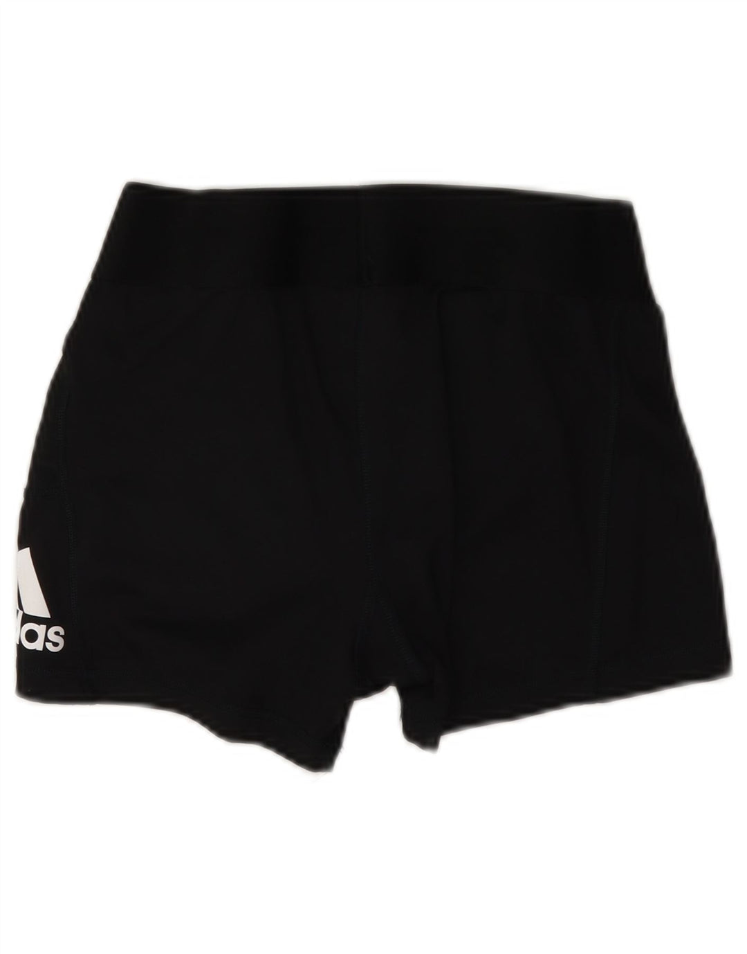 Shorts esportivos gráficos femininos Adidas UK 12 médio preto poliéster