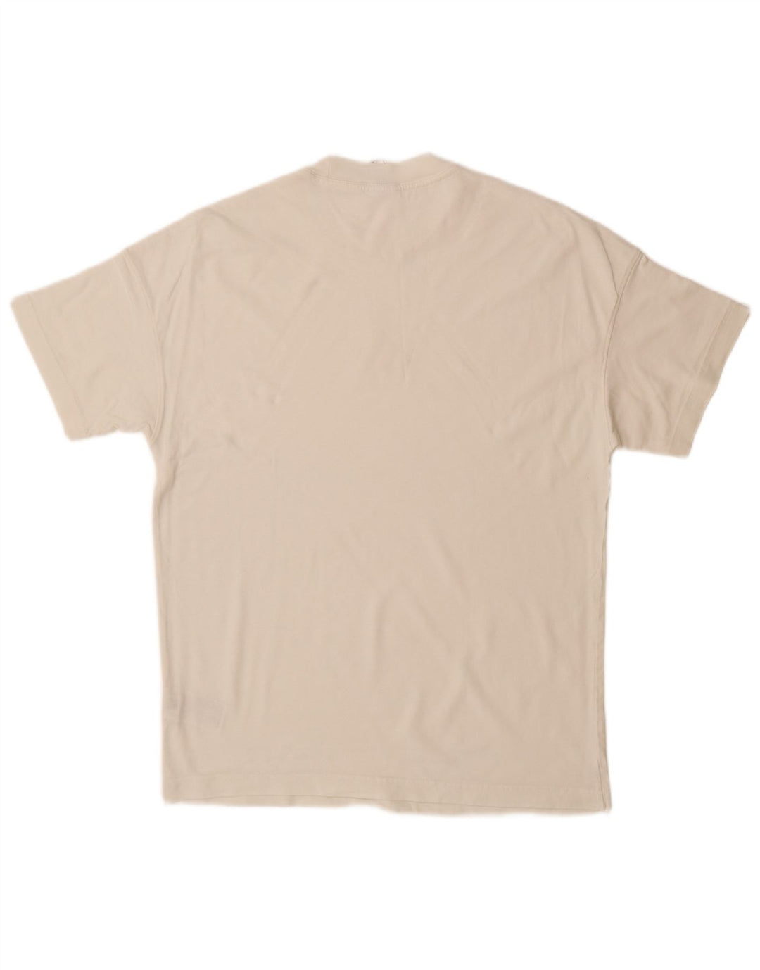 ADIDAS Mens T-Shirt Top Pequeno Algodão Branco