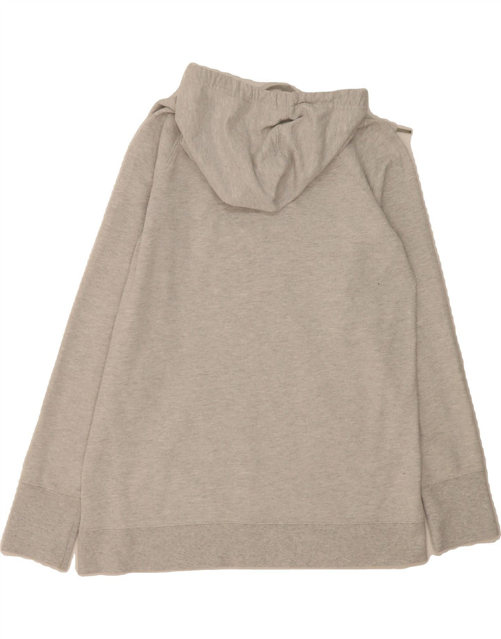CHAMPION Womens Graphic Hoodie Jumper UK 14 Medium Grey Cotton Vintage Champion and Second-Hand Champion from Messina Hembry 