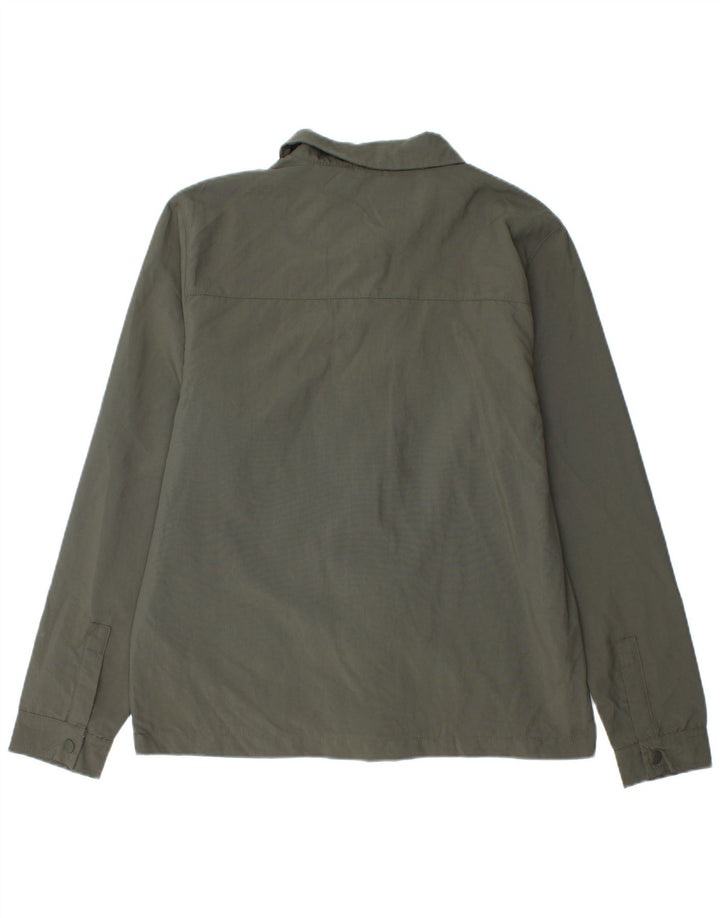 Camiseta masculina French Connection poliamida cáqui média