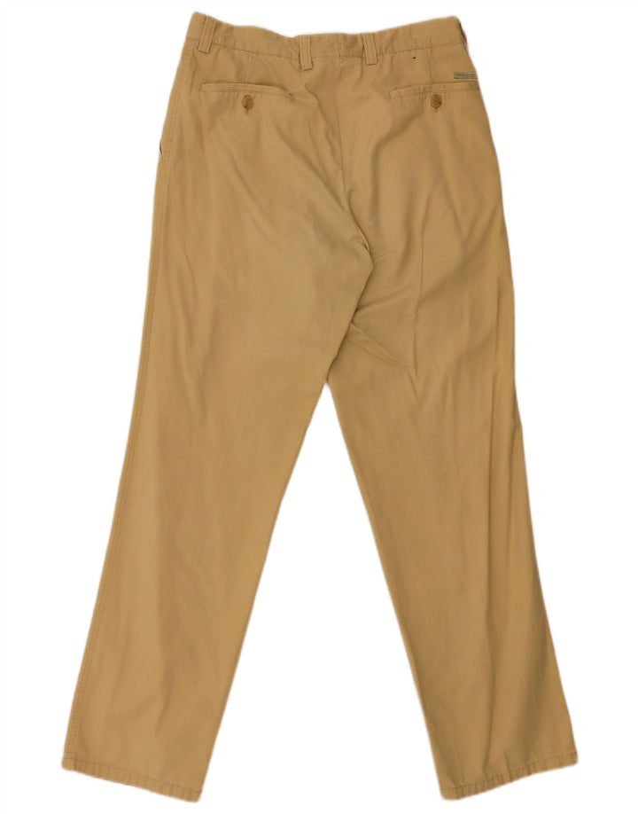 Calça masculina Camel Active Pegged Suit EU 48 Médio W33 L32 Algodão Bege