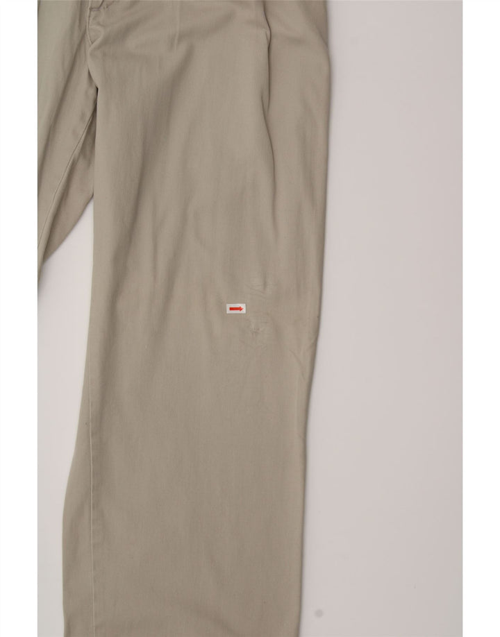 LEE Mens Custom Fit Pegged Chino Trousers W33 L32  Beige Cotton Vintage Lee and Second-Hand Lee from Messina Hembry 