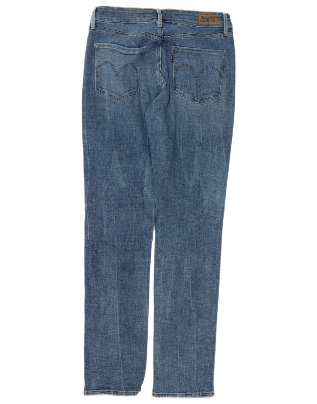 Jeans skinny feminino Levi's US 8 médio W29 L32 algodão azul