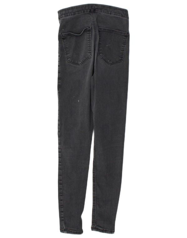 Jeans skinny feminino Topshop W28 L28 algodão cinza