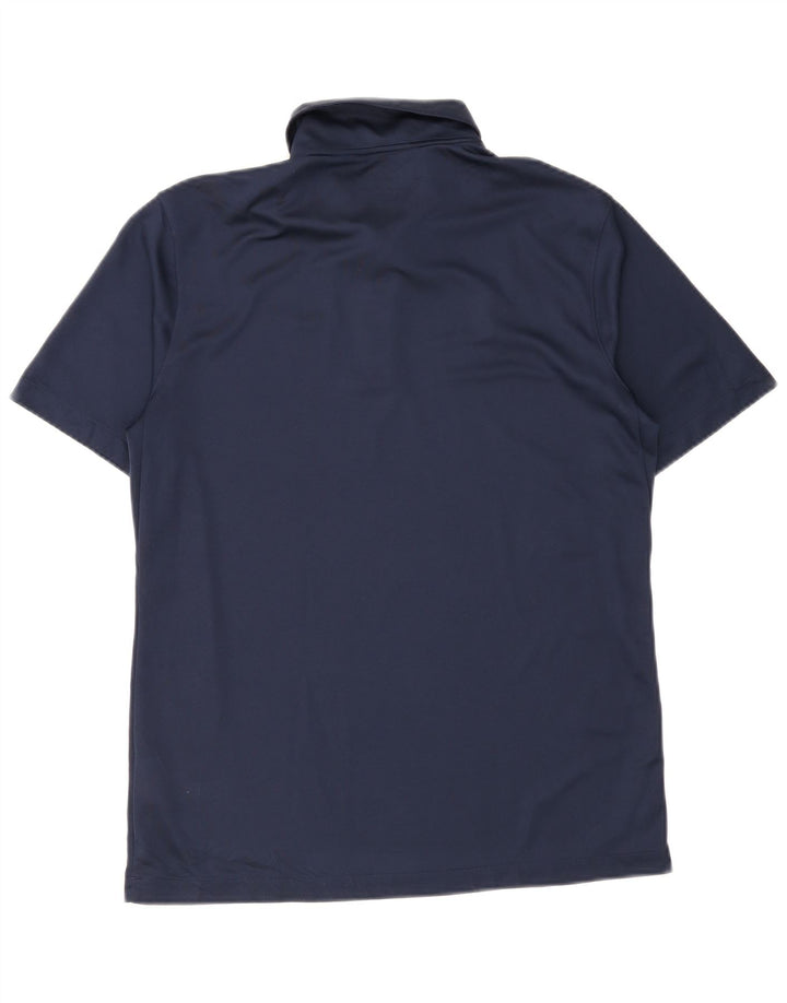 Camisa polo masculina Nike Dri Fit média azul marinho poliéster