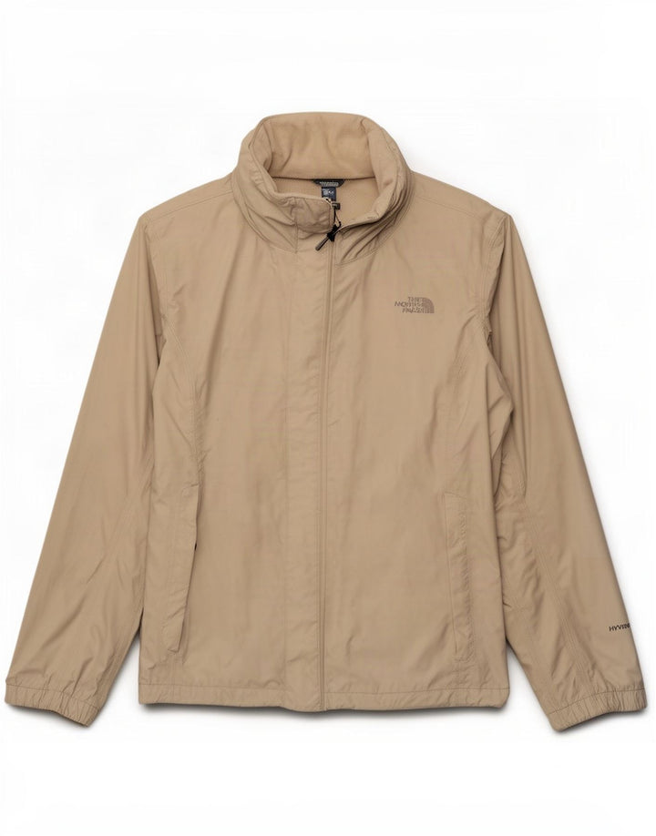 Jaqueta de treino feminina The North Face Reino Unido 16 grande bege nylon