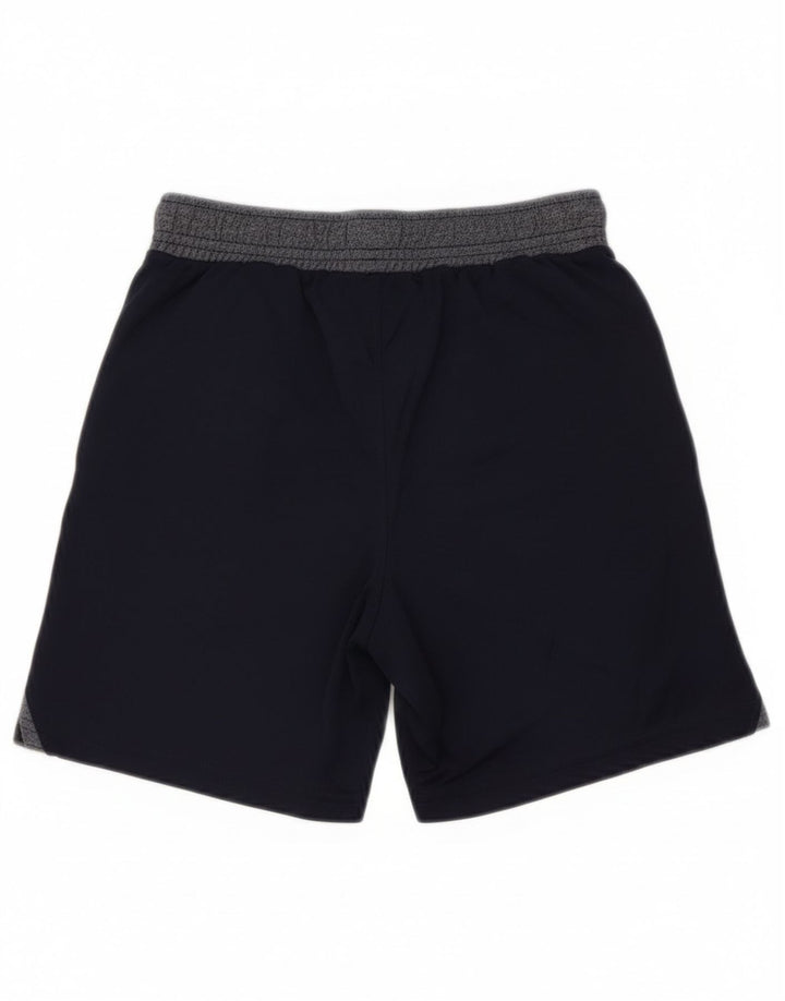 Shorts esportivos masculinos Under Armour 7-8 anos pequeno azul marinho colorblock