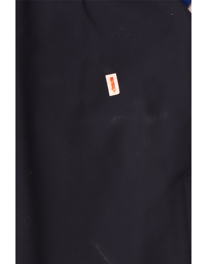 Calça de treino masculina Adidas Joggers grande poliéster azul marinho