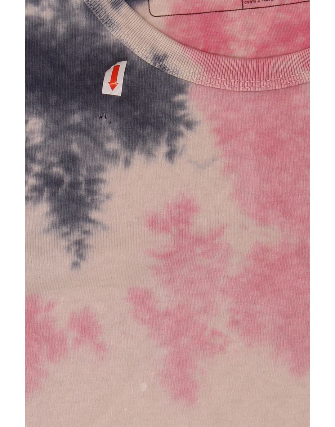 Camiseta masculina VANS Top XL rosa tie-dye algodão