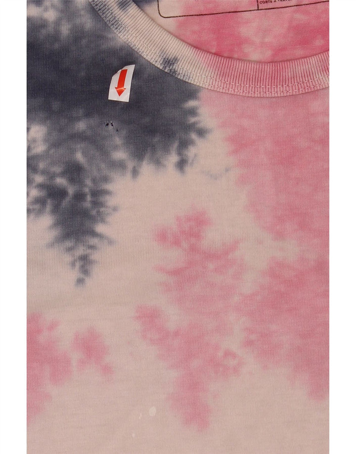 Camiseta masculina VANS Top XL rosa tie-dye algodão