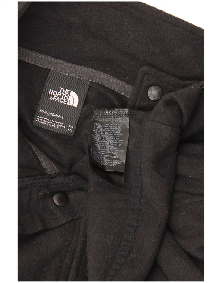 Suéter masculino de lã com gola redonda THE NORTH FACE 2XL poliéster preto