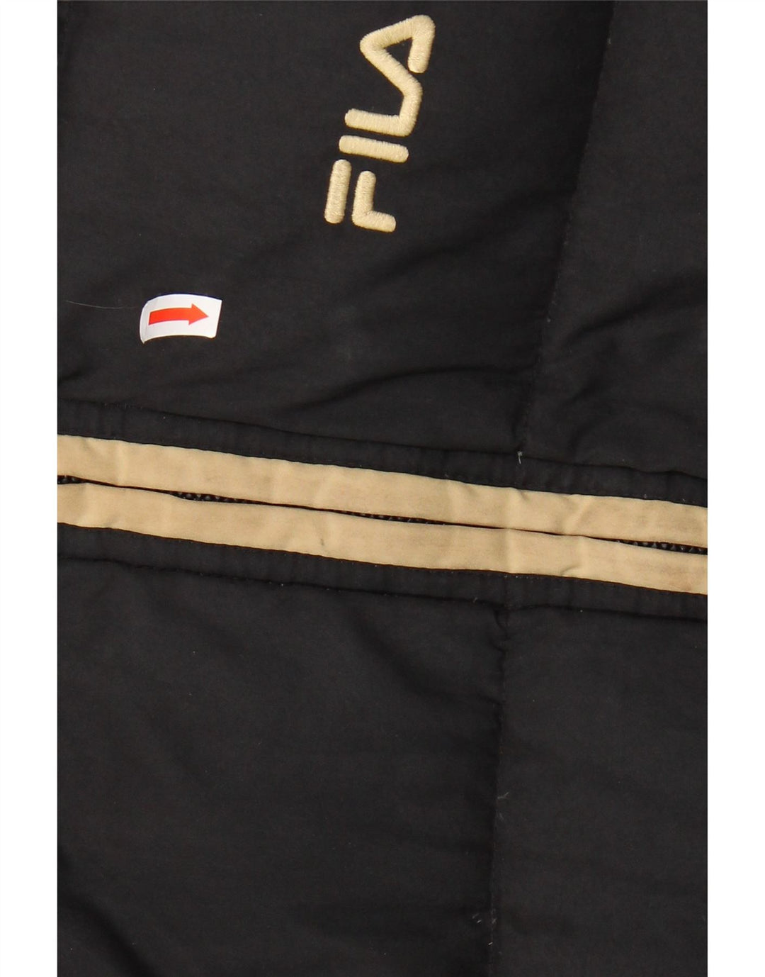 Jaqueta acolchoada masculina FILA IT 50 grande preta
