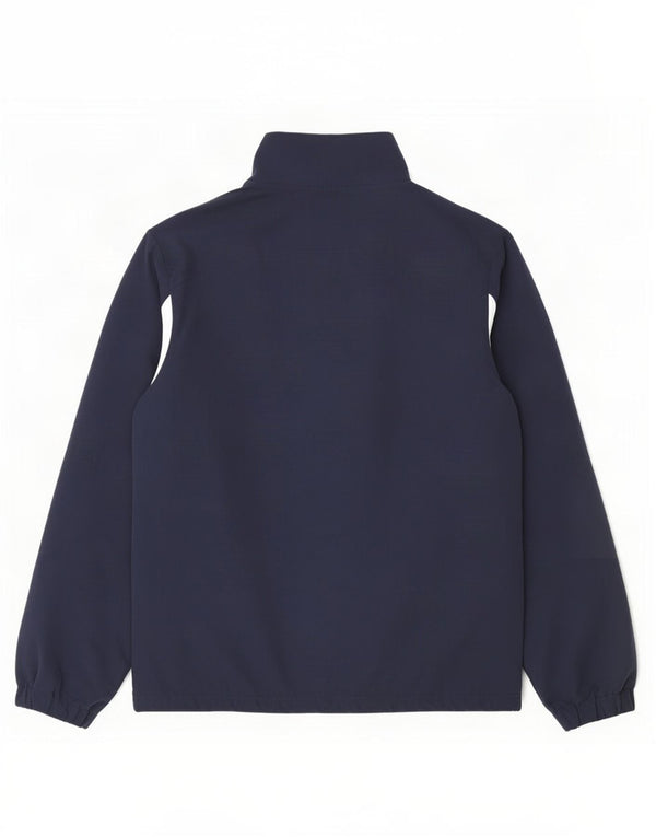 Fila Mens Tracksuit Top Jacket Grande Poliéster Colourblock Azul Marinho