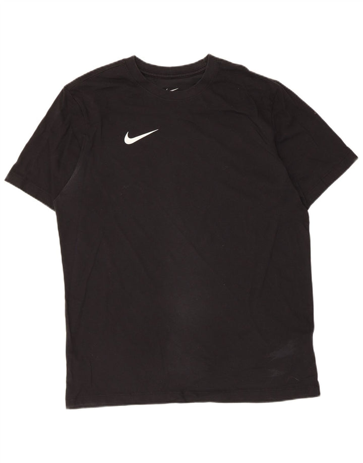 Camiseta Nike Masculina Dri Fit Top Médio Algodão Preto