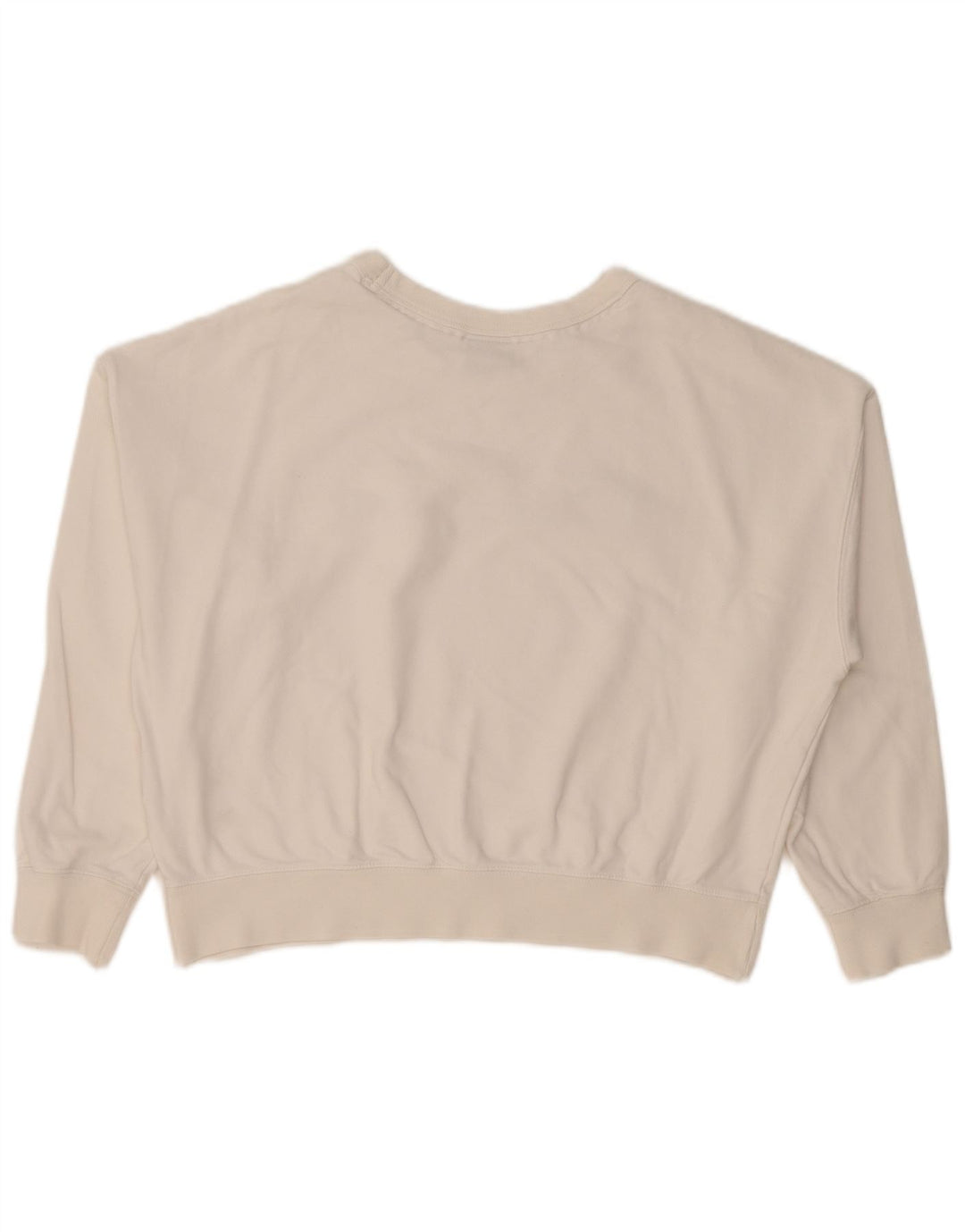 CHAMPION Suéter feminino oversized com estampa gráfica UK 10 pequeno branco