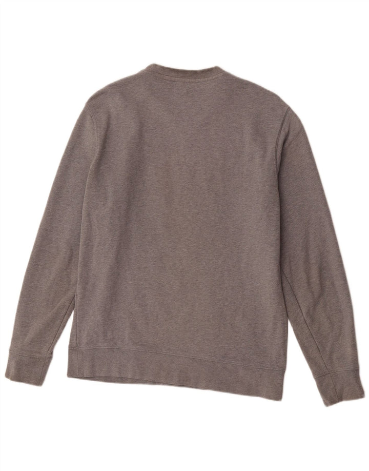 Levi's Moletom Masculino Jumper Médio Cinza Algodão