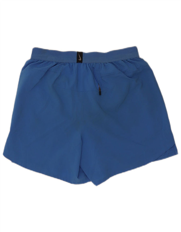 Nike Mens Dri Fit Sport Shorts Médio Azul Poliéster