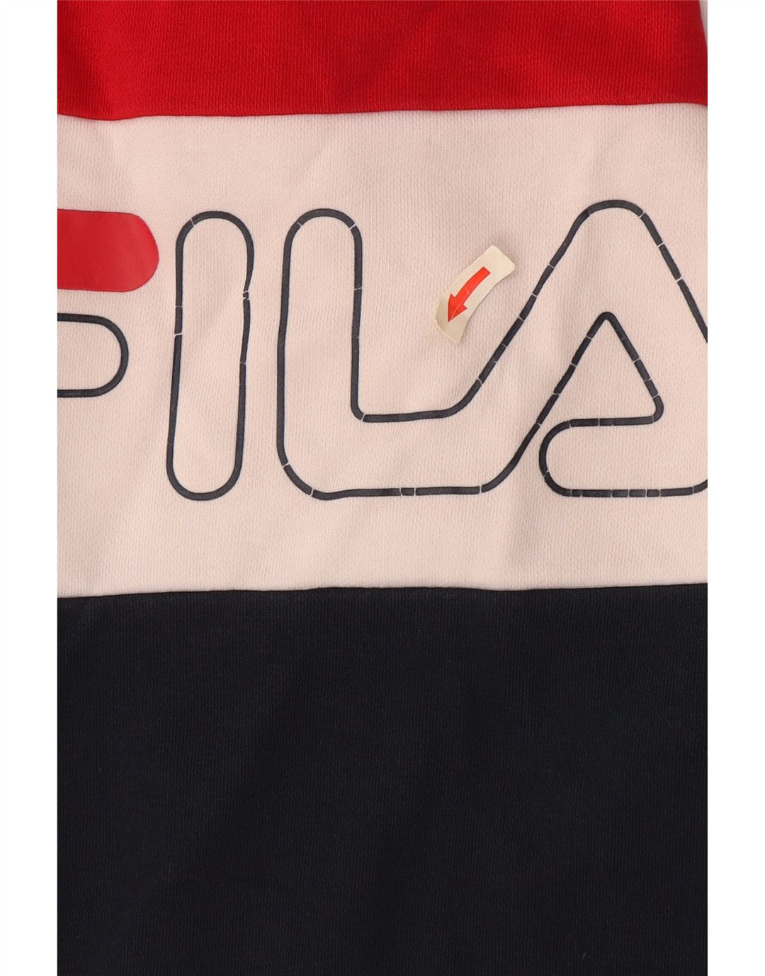 Moletom feminino Fila Jumper UK 14 médio multicolorido colorblock