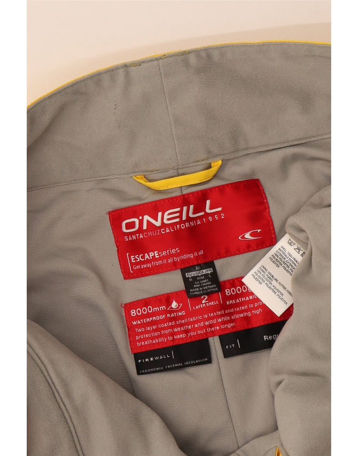Calça de esqui feminina O'Neill UK 14 poliéster colorblock amarelo médio
