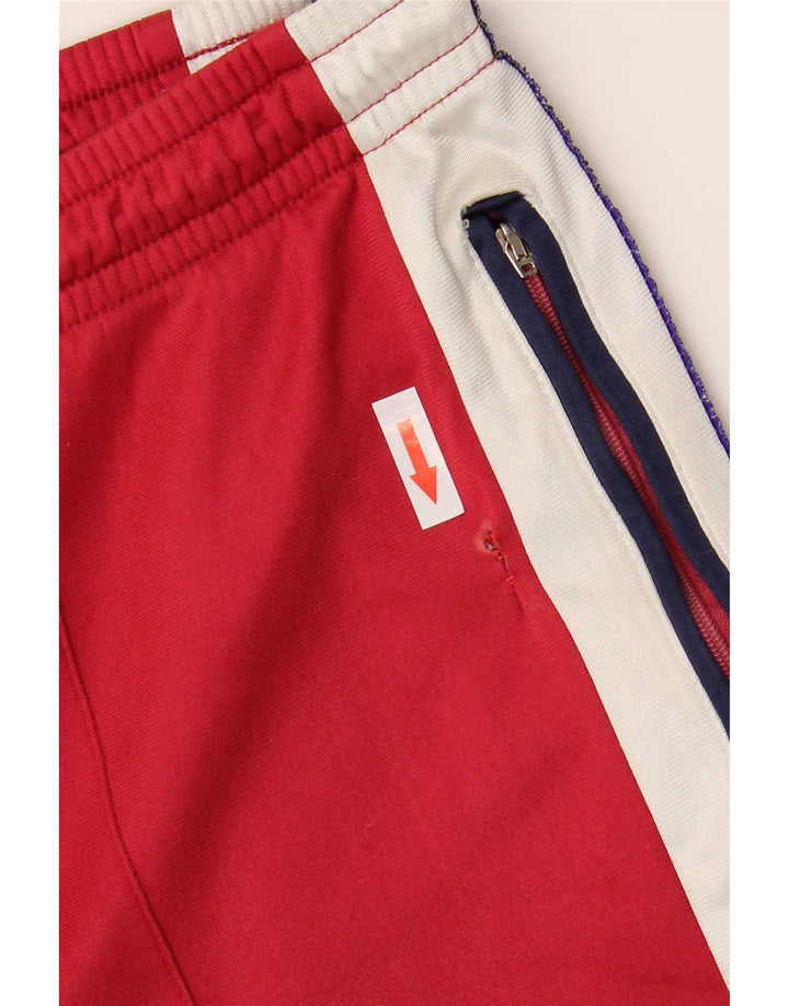 Calça de treino masculina Asics Graphic IT 52 grande vermelho colorblock poliamida