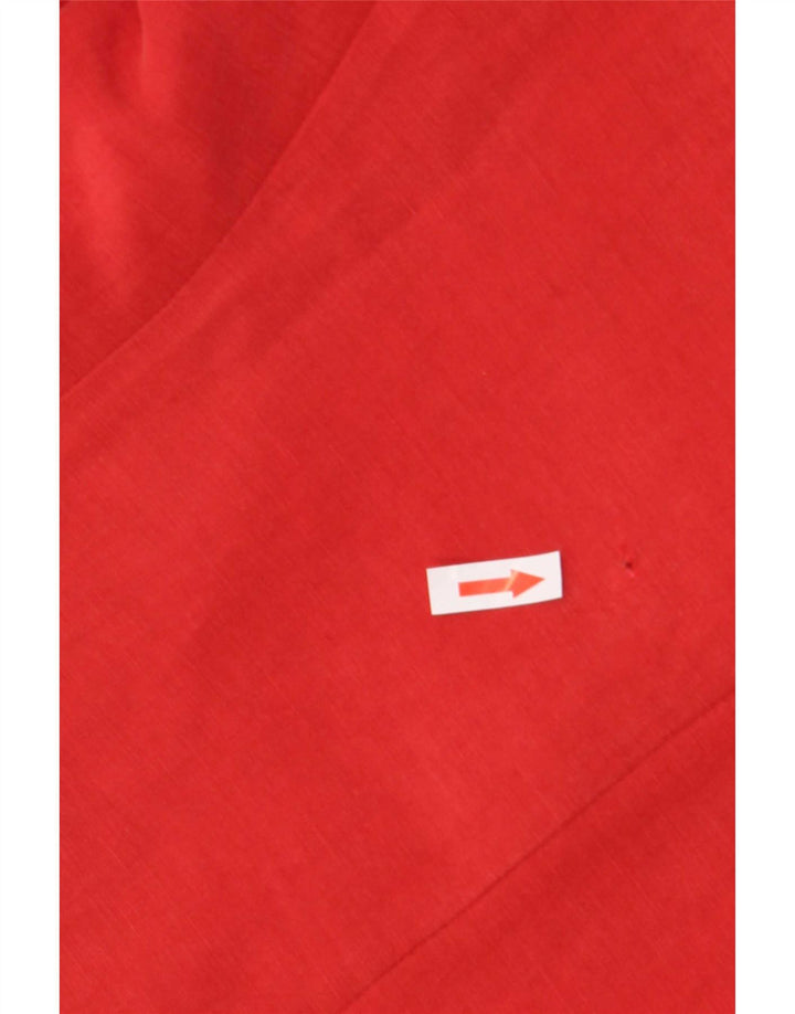 Jaqueta Blazer Feminina Armani Collezioni IT 42 Linho Vermelho Médio
