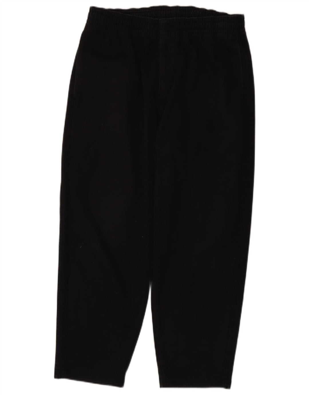 Adidas Mens Tapered Calça Casual Médio W32 L26 Poliéster Preto