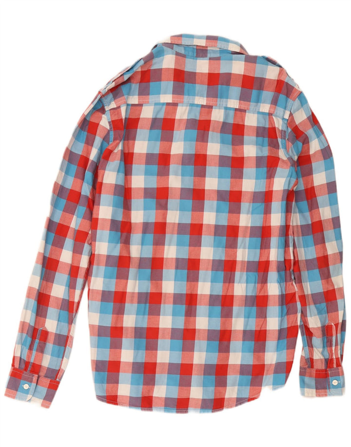 Camisa masculina Levi's Standard Fit grande algodão xadrez multicolorido