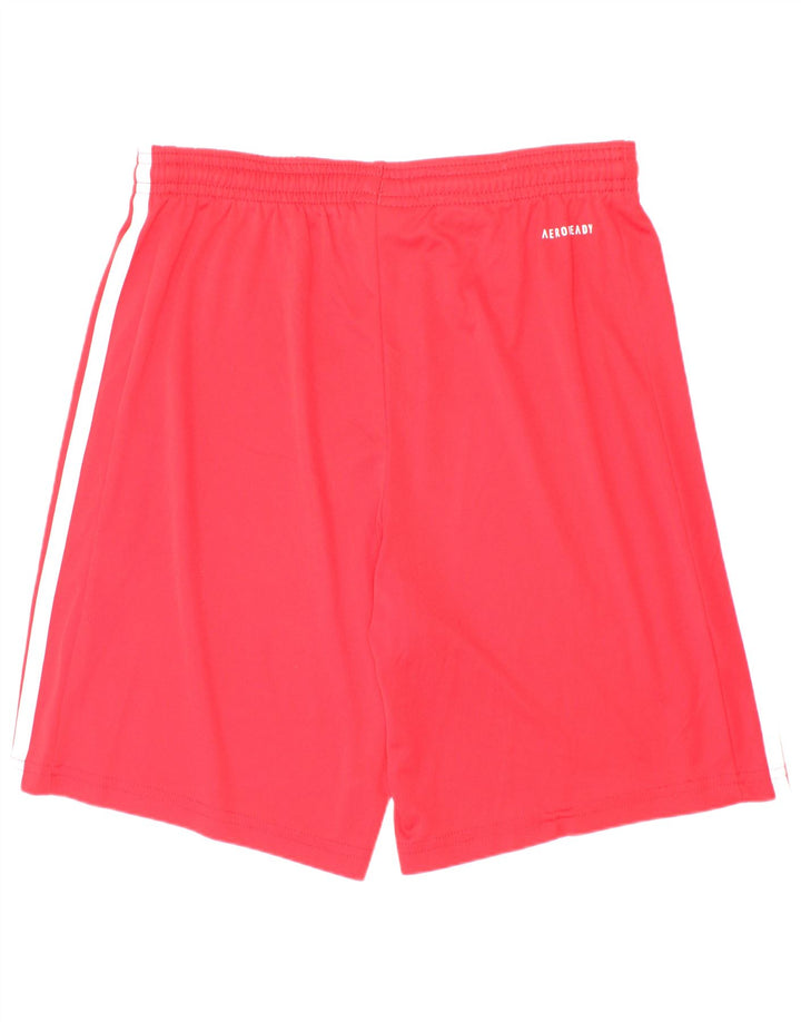 Calções desportivos Adidas Boys Aeroready 13-14 anos poliéster vermelho