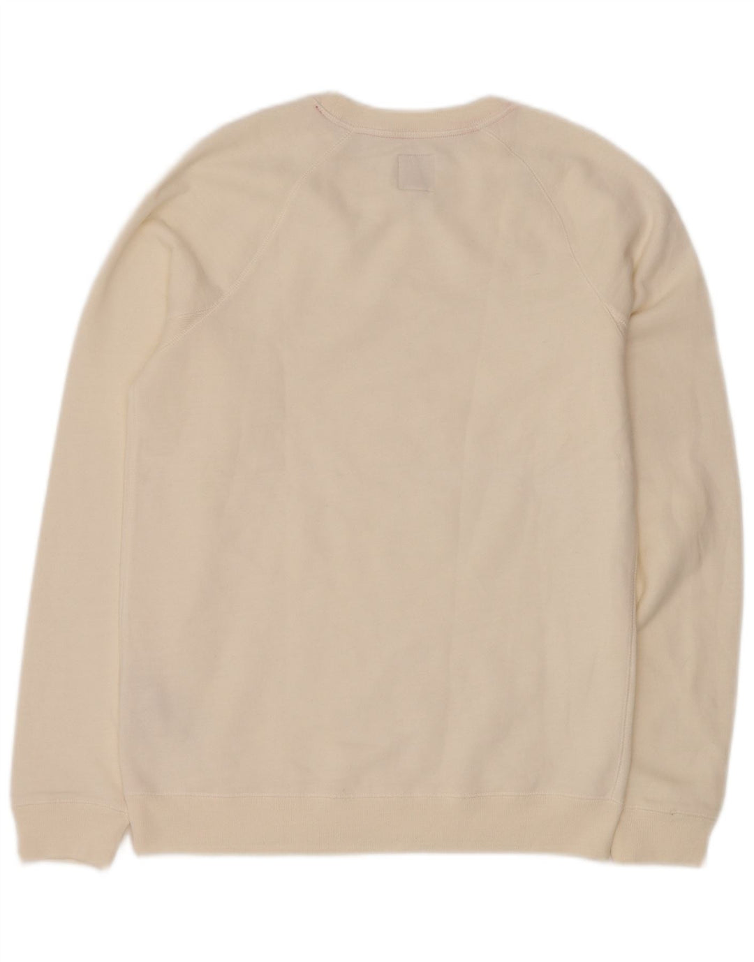 Jack Wills moletom gráfico masculino jumper médio algodão branco