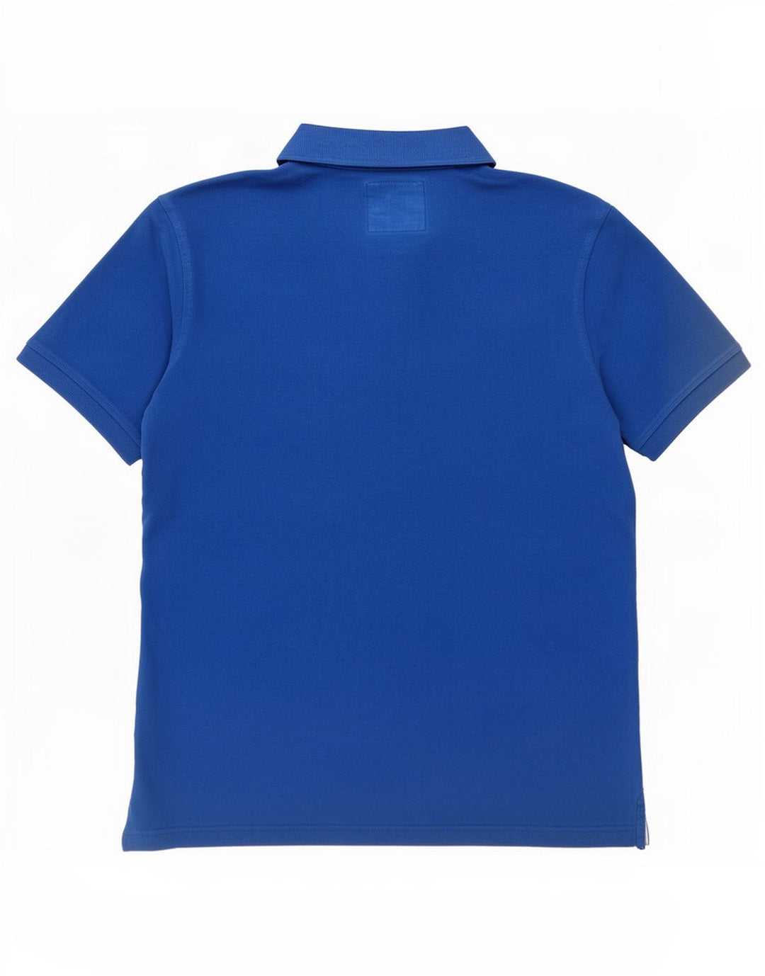 Camisa polo masculina Crew Clothing algodão azul médio