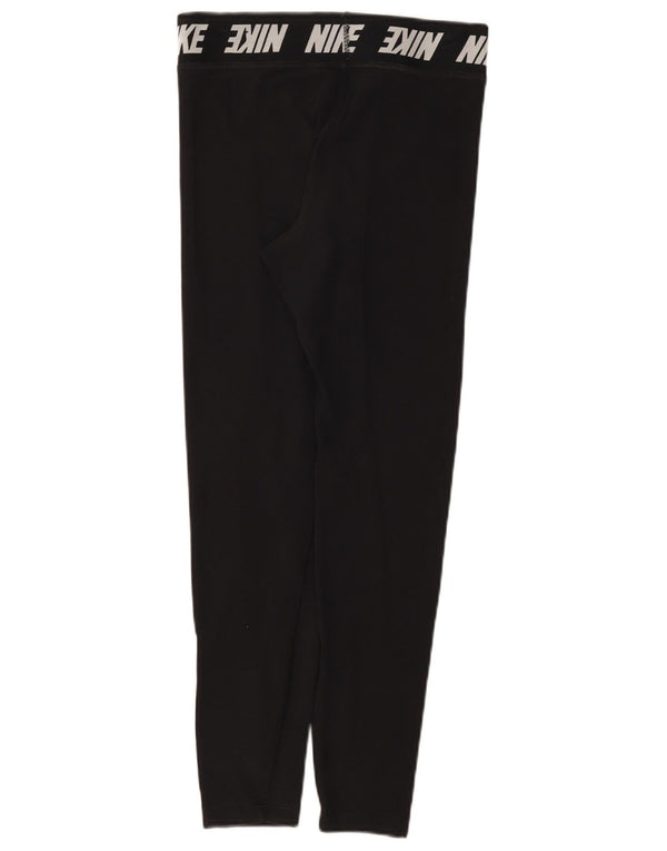 Leggings Nike Femininas Graphic UK 12 Médio Algodão Preto
